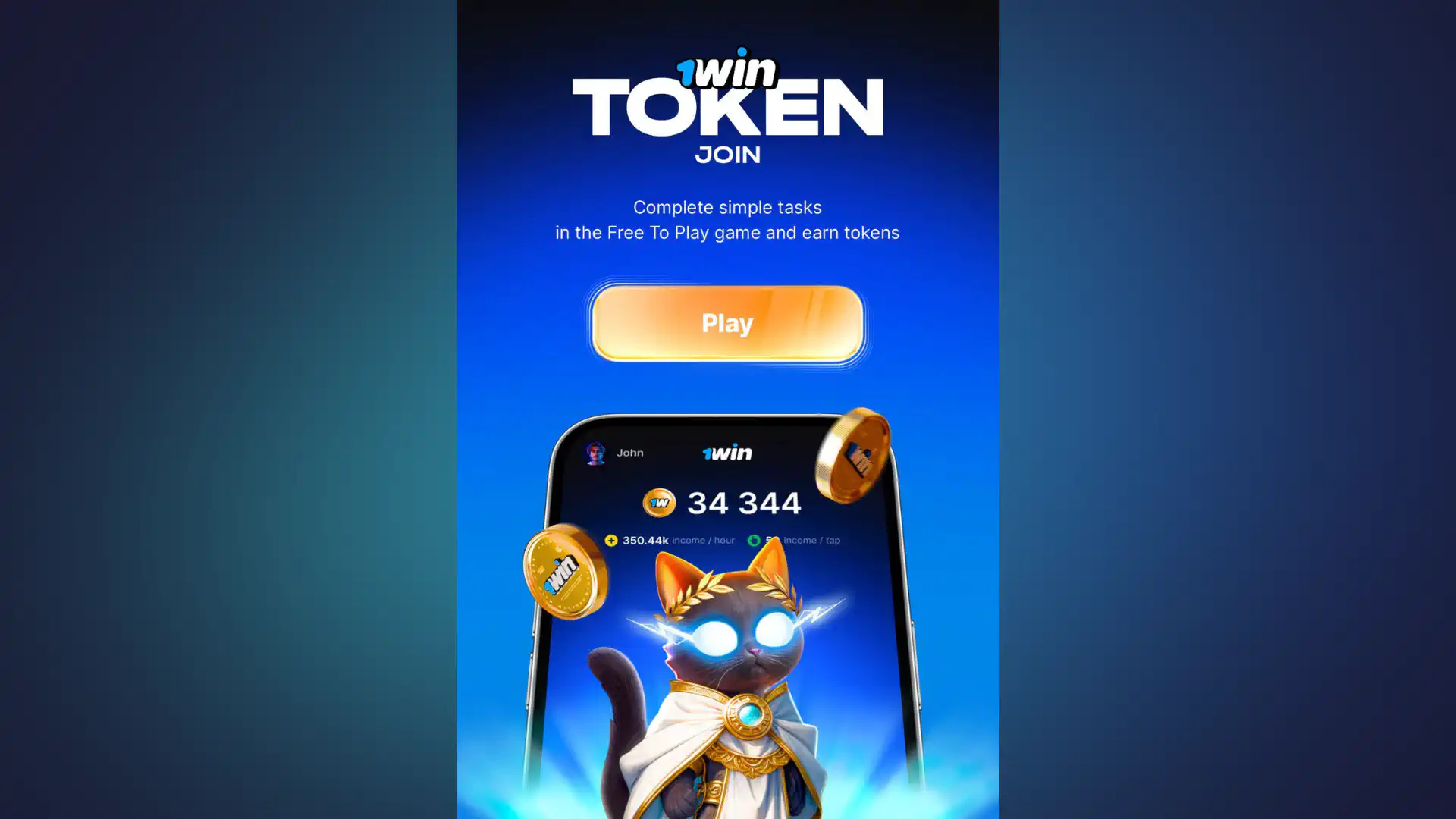 1win Token games Bangladesh via Telegram